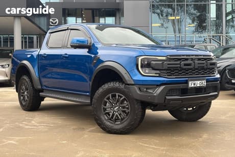 Blue 2023 Ford Ranger Double Cab Pick Up Raptor 3.0 (4X4)