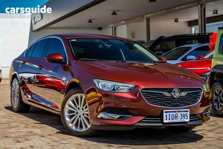 Red 2019 Holden Calais Liftback