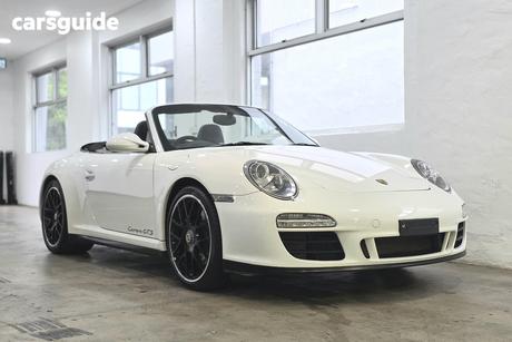 White 2011 Porsche 911 Cabriolet Carrera Gts