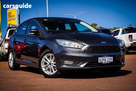 Grey 2018 Ford Focus Hatchback Trend