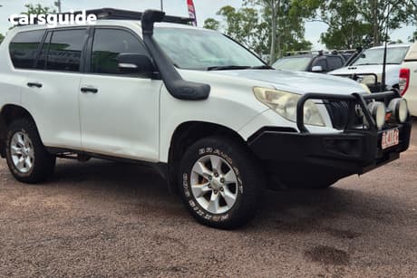 White 2012 Toyota Landcruiser Prado Wagon Gx (4X4)
