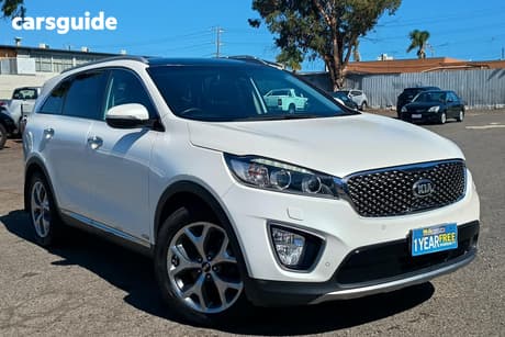 White 2016 Kia Sorento Wagon Platinum (4X4)