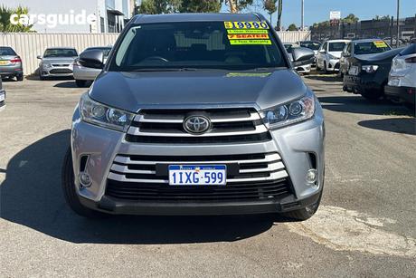 Silver 2018 Toyota Kluger Wagon Gxl (4X2)