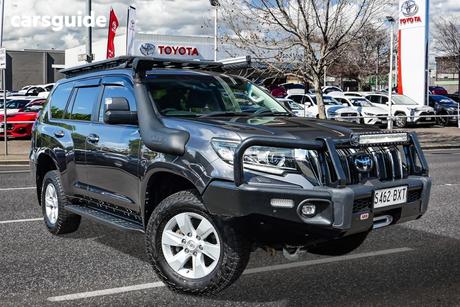 Grey 2018 Toyota Landcruiser Prado Wagon Gxl (4X4)