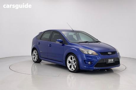 Blue 2010 Ford Focus Hatchback Xr5 Turbo