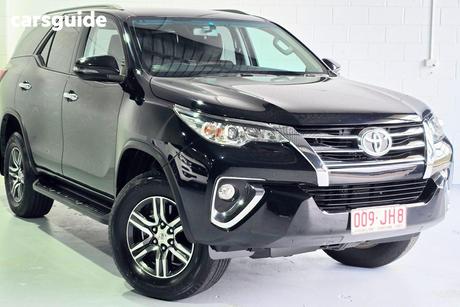 Black 2018 Toyota Fortuner Wagon Gxl