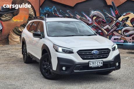White 2023 Subaru Outback Wagon Awd Sport