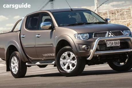 Brown 2015 Mitsubishi Triton Double Cab Utility Glx-R (4X4)