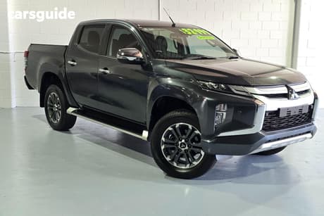 Grey 2020 Mitsubishi Triton Double Cab Pick Up Gls (4X4)