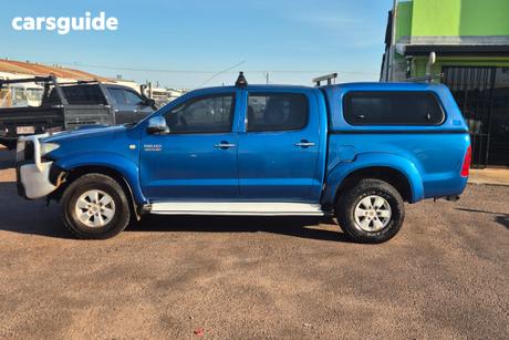 Blue 2008 Toyota Hilux Dual Cab Pick-up Sr5 (4X4)