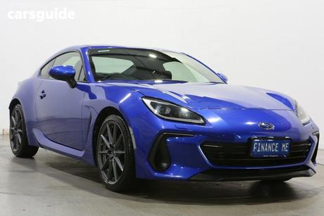 Blue 2022 Subaru BRZ Coupe S