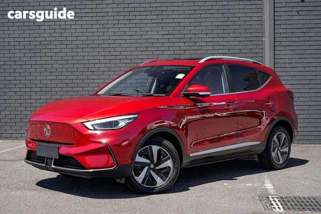 Red 2025 MG ZS EV Wagon Long Range