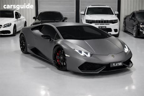 White 2015 Lamborghini Huracan Coupe Lp 610-4