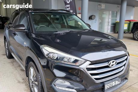 Black 2017 Hyundai Tucson Wagon Active X (Fwd)