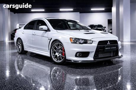 Black 2015 Mitsubishi Lancer Sedan Evolution Final Edition