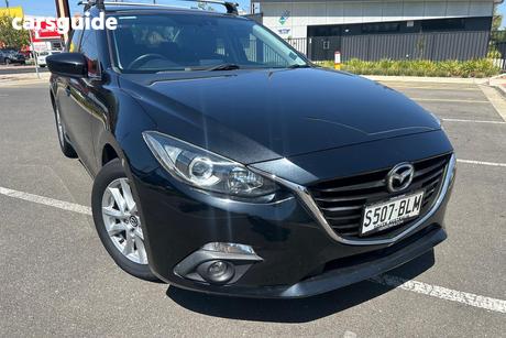 Black 2016 Mazda 3 Sedan Touring