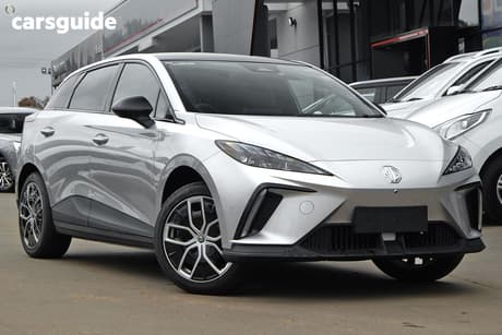 Silver 2024 MG MG4 Hatchback Essence 64 150Kw