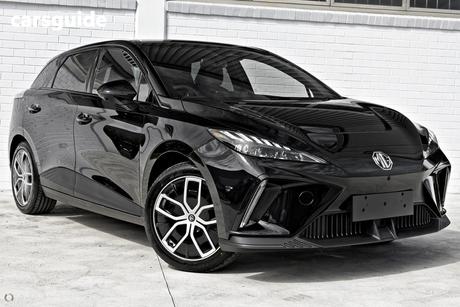 Black 2024 MG MG4 Hatchback Essence 64 150Kw