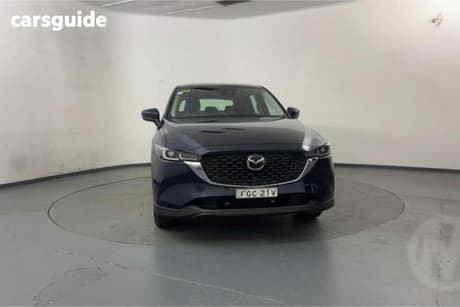 Blue 2024 Mazda CX-5 Wagon G20 Maxx (Fwd)