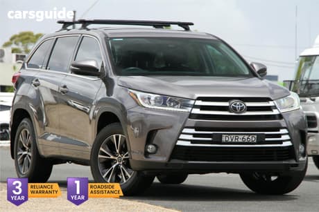 Grey 2018 Toyota Kluger Wagon Gx (4X2)