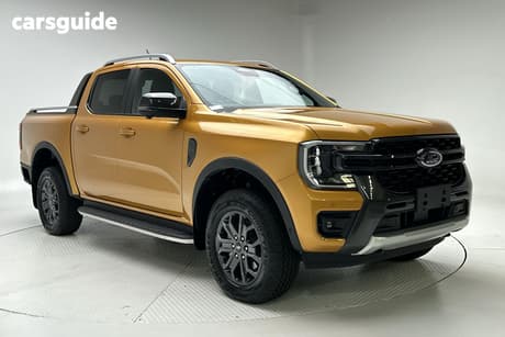 Yellow 2024 Ford Ranger Double Cab Pick Up Wildtrak 2.0 (4X4)