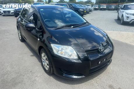 Black 2008 Toyota Corolla Hatchback Ascent