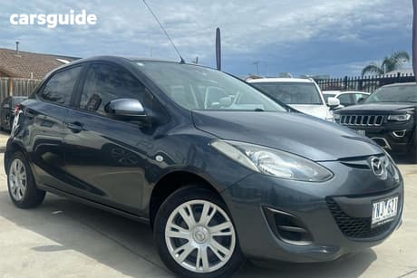 Grey 2011 Mazda 2 Hatchback Neo