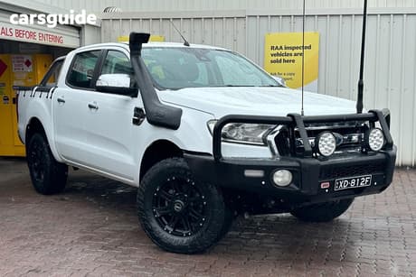 White 2017 Ford Ranger Super Cab Utility Xlt 3.2 (4X4)