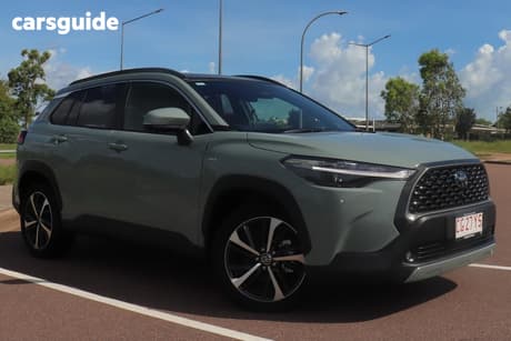 Green 2024 Toyota Corolla Cross Wagon Atmos 2Wd