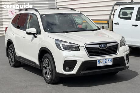 White 2021 Subaru Forester Wagon 2.5I (Awd)