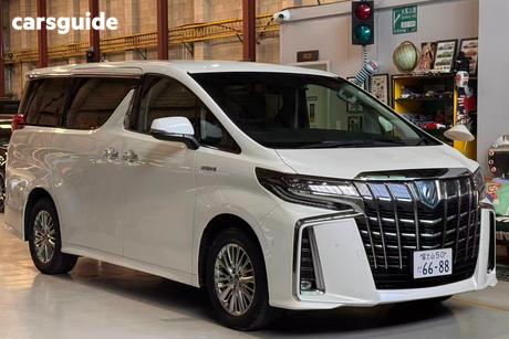 White 2020 Toyota Alphard Wagon Sr (Hybrid)