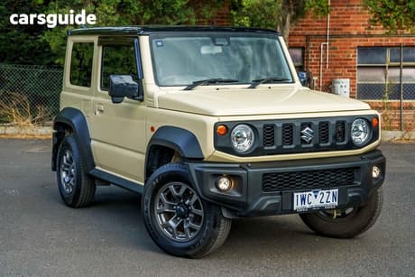 Beige 2022 Suzuki Jimny Wagon