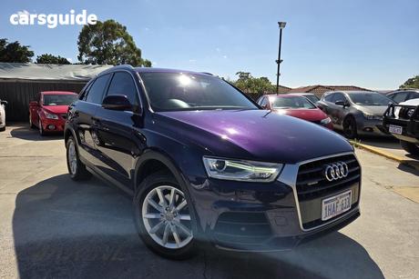 Purple 2017 Audi Q3 Wagon 2.0 Tdi Quattro (110Kw)