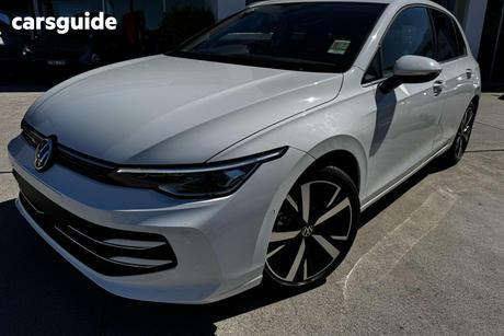 White 2025 Volkswagen Golf Hatchback Style