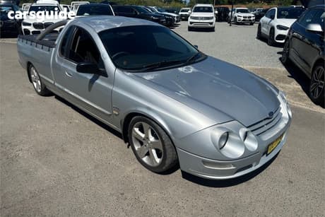 Silver 2000 Ford Falcon Ute Ute Tray XR6 R