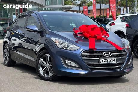 Blue 2016 Hyundai I30 Hatchback Active X