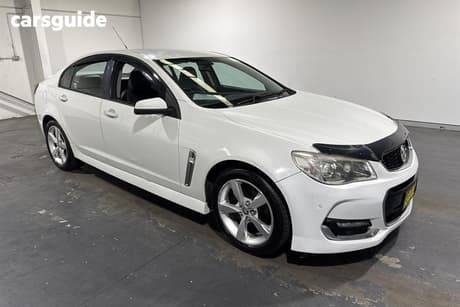 White 2015 Holden Commodore Sedan Sv6