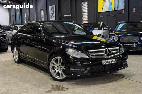 Black 2013 Mercedes-Benz C250 Sedan Elegance Be