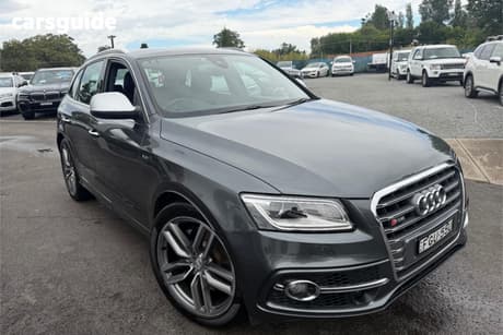 Grey 2014 Audi SQ5 Wagon 3.0 Tdi Quattro