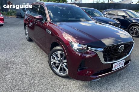 Red 2025 Mazda CX-80 Wagon P50E Azami