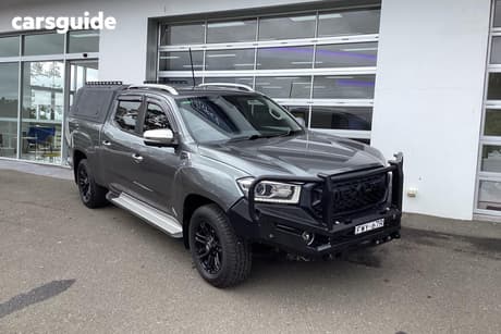 Grey 2019 LDV T60 Double Cab Utility Mega Tub (4X4)