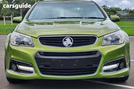 Green 2015 Holden Commodore Sedan Sv6 Storm