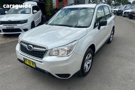 White 2014 Subaru Forester Wagon 2.5I