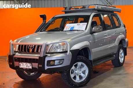 Silver 2005 Toyota Landcruiser Prado Wagon Gxl (4X4)