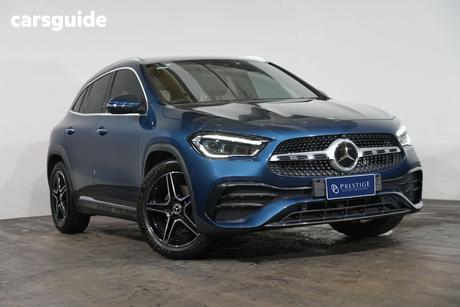 Blue 2022 Mercedes-Benz GLA200 Wagon