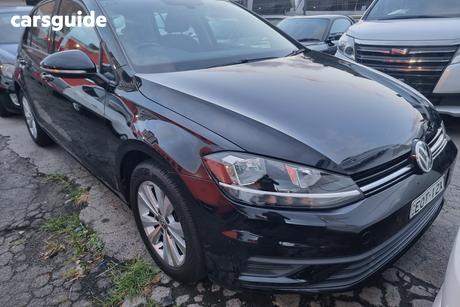 Black 2020 Volkswagen Golf Hatchback 110 Tsi Trendline