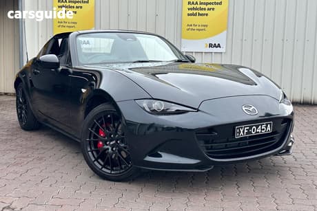 Black 2024 Mazda MX-5 Convertible G20 Rf Gt Rs