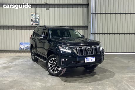 Black 2022 Toyota Landcruiser Prado Wagon Vx