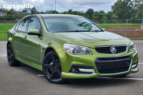 Green 2015 Holden Commodore Sedan Sv6 Storm
