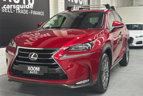 Red 2016 Lexus NX200T Wagon Luxury (Fwd)